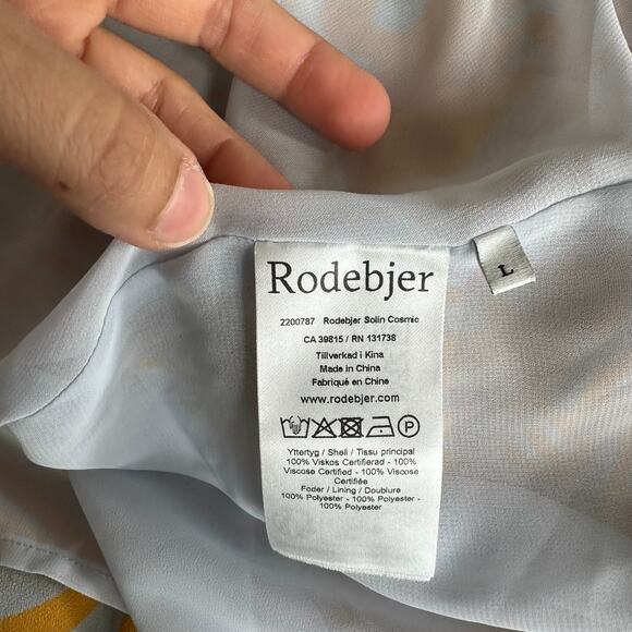 Rodebjer Solin Cosmic Dress Size Large - Picture 10 of 10